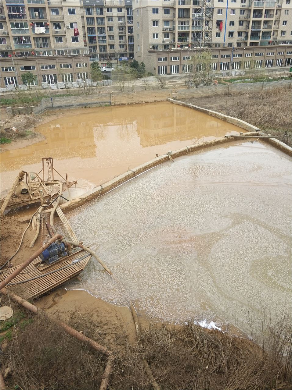 拱墅沉淀池淤泥清理-厂区废水池淤泥清淤