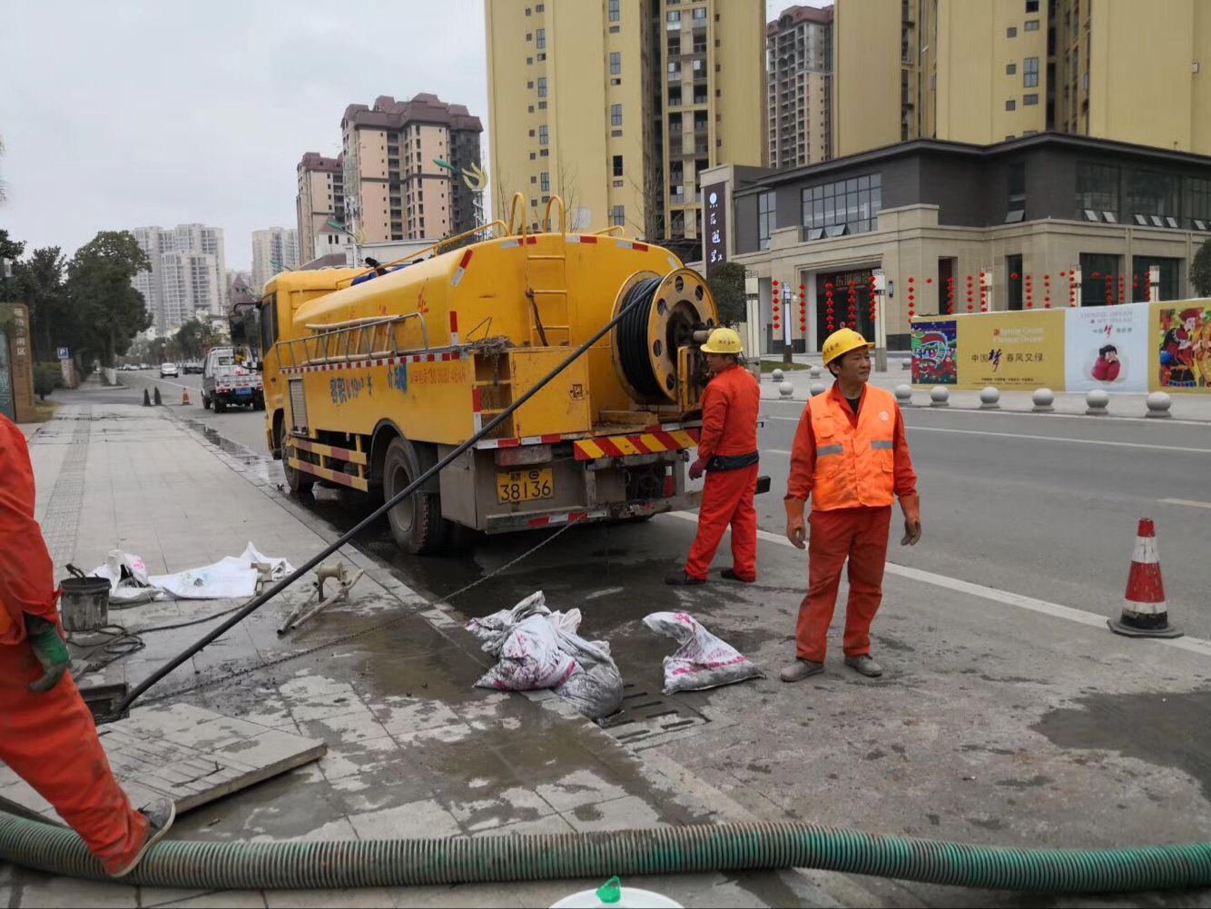拱墅排污管道清淤-管道清洗